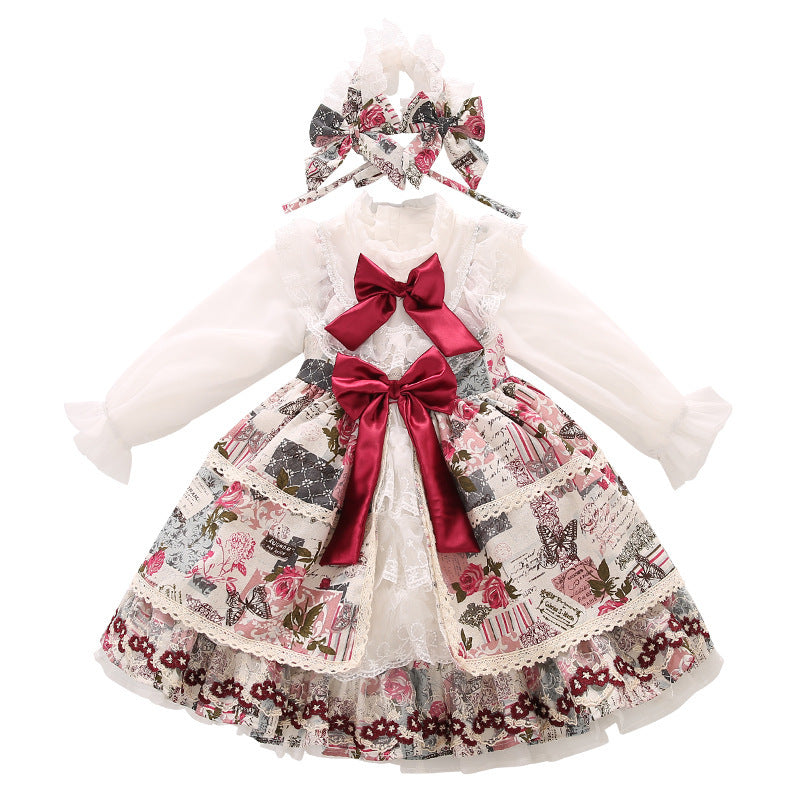 Baby Lolita Princess Dress Children's Lolita Dress Girl Child Lolita Dress Autumn Dress