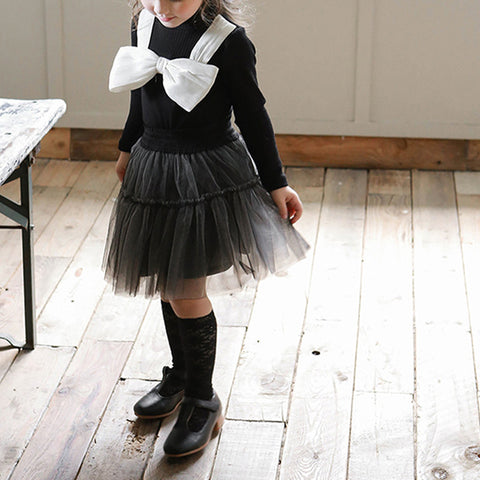 Korean Children's Cute Mesh Short Skirt Skirt