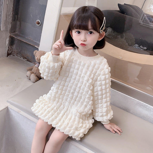 Girls Corn Kernel Dress New